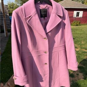 Talbots Mauve Pea Coat